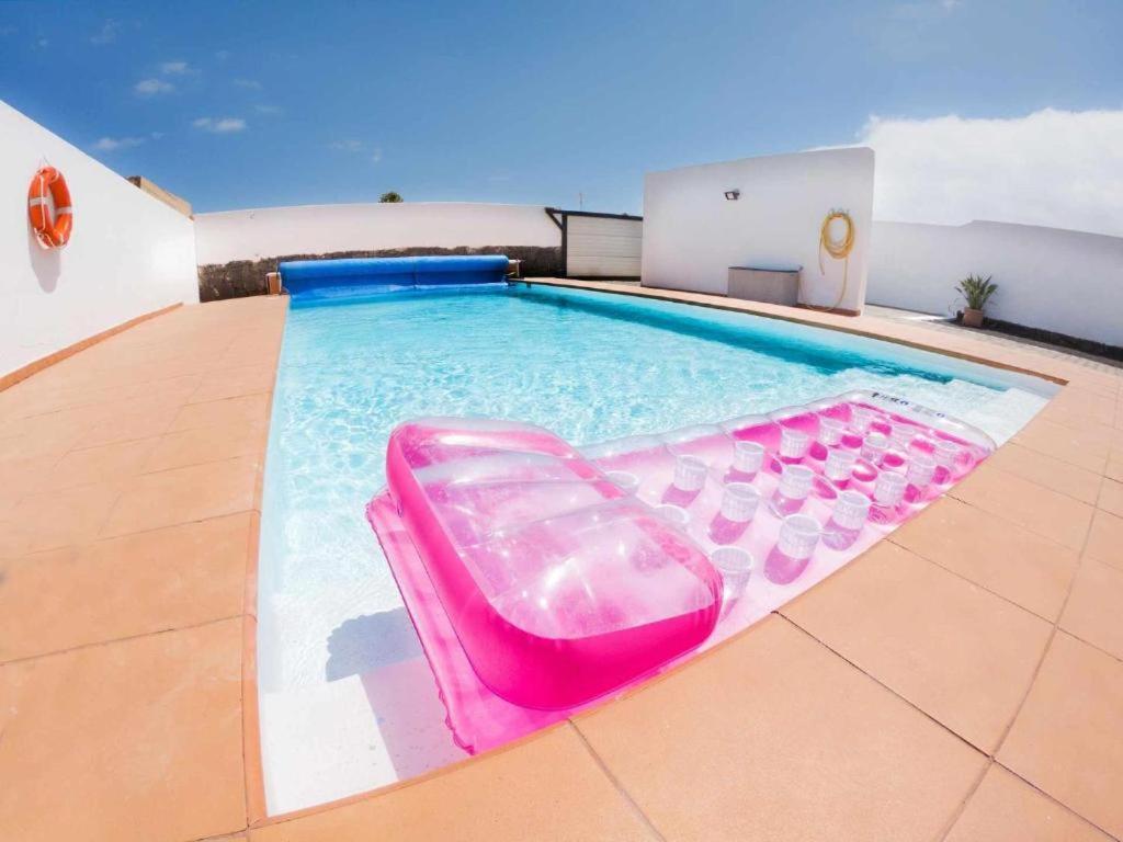 Villa Baroli Amplia Piscina Privada Climatizada Playa Blanca  Exterior photo